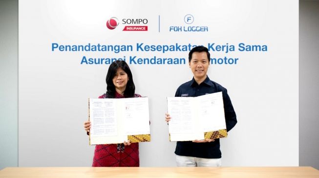 Mitigasi Risiko Kendaraan, Fox Logger Gandeng Sompo Insurance