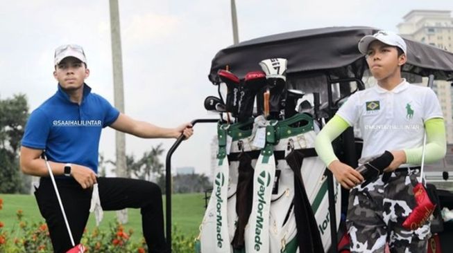 Potret Gen Halilintar Ikut Turnamen Golf (instagram/@genhalilintar)