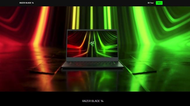 Tampilan Razer Blade 14. (razer.com)