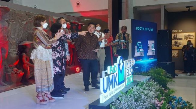 Menteri Erick Thohir Minta BUMN Bangun Ekosistem Buat UMKM