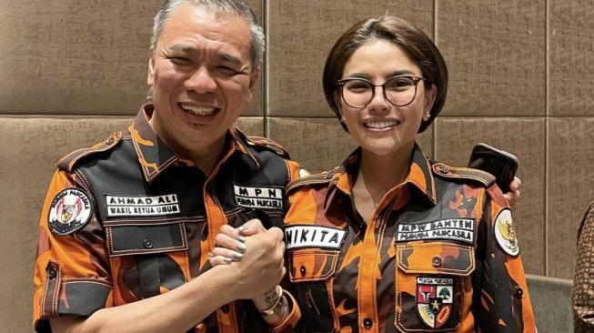 Waduh! Nikita Mirzani Gabung dengan Pemuda Pancasila Banten, Cari Bekingan?