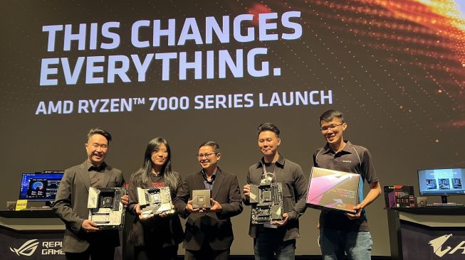 Prosesor AMD Ryzen 7000 Series Resmi Meluncur ke Indonesia