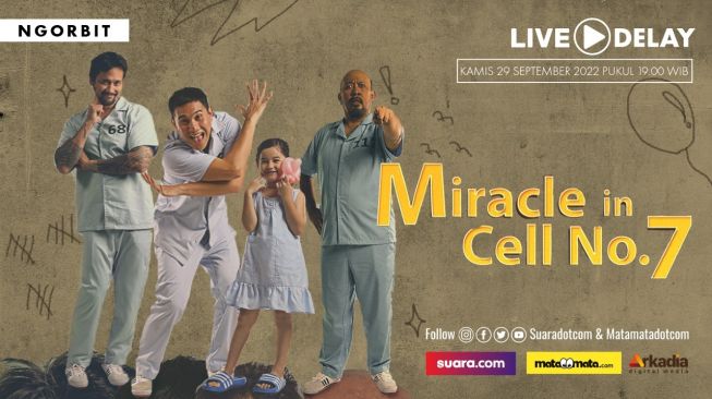 Ngorbit: Vino Bastian, Tora Sudiro dan Indro Warkop Cerita Serunya Syuting Miracle in Cell No.7.