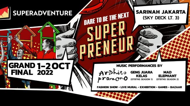Dare To Be The Next Superpreneur Memasuki Babak Grand Final, 25 Entrepreneur Muda Siap Diadu