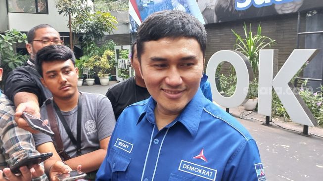 Koordinator Jubir DPP Partai Demokrat, Herzaky Mahendra Putra. (Suara.com/Bagaskara)