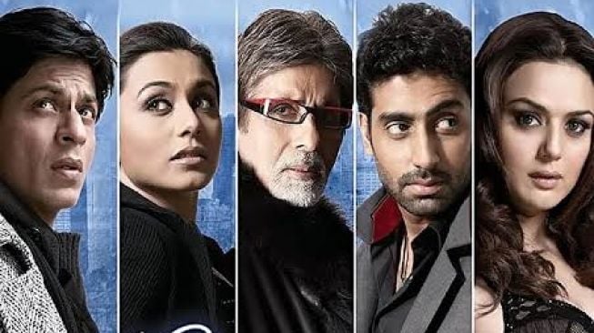 7 Film India Tentang Perselingkuhan, Kaabhi Alvida Naa Kehna Dibanjiri Bintang Bollywood Ternama