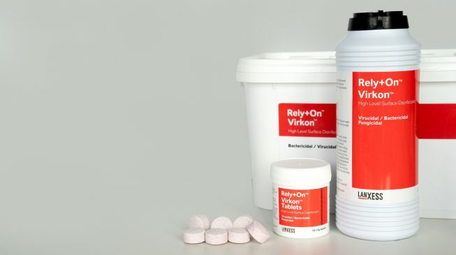 Rely+On Virkon dari LANXESS Efektif Melawan Virus Cacar Monyet