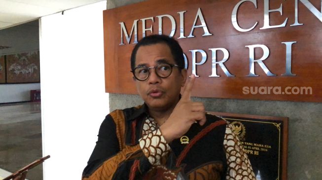 Sekretaris Jenderal DPR RI Indra Iskandar foto (suara.com/Novian)