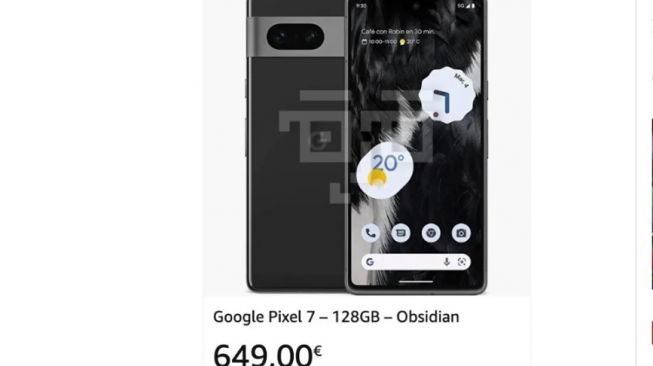  Google Pixel 7  [Gizmochina]