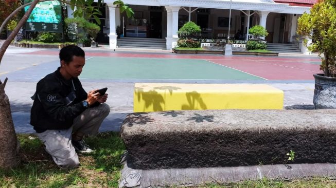 Batu Bersejarah di Halaman SMPN 1 Ponorogo, Saksi Bisu Kematian Tokoh PKI Musso