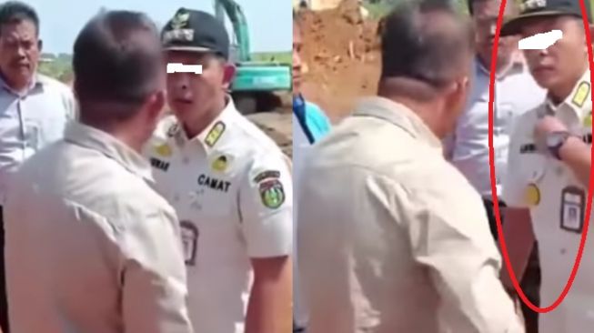 Camat Meradang Diajak Duel Warga Sampai Diminta Buka Baju