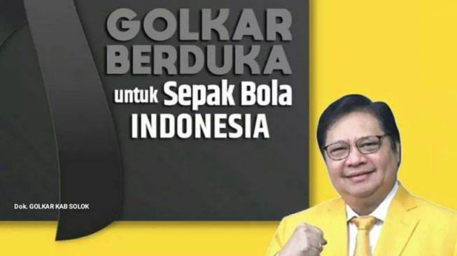 Senyum Airlangga Hartarto di Unggahan Ucapan Duka Tragedi Kanjuruhan Jadi Sorotan: Ngeledek Apa Gimana?