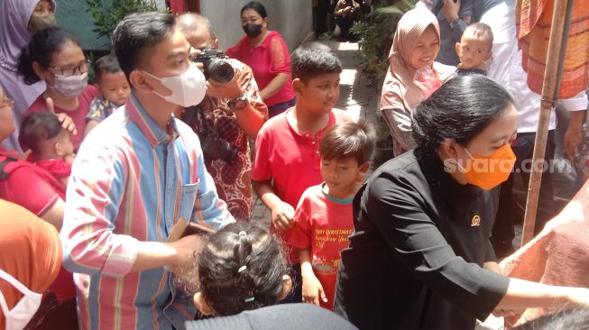 Puan Maharani Blusukan di Kota Solo, Diteriaki Warga  Jadi Presiden