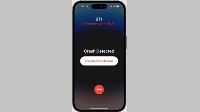 Fitur Deteksi Kecelakaan, IoS 16. [Apple]