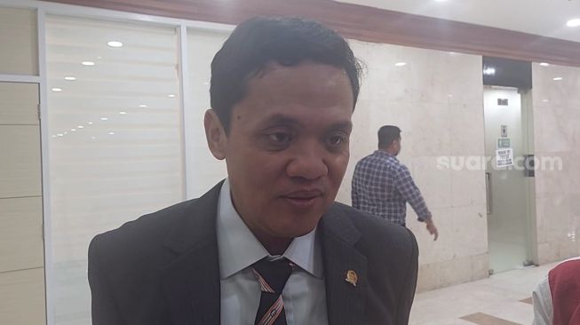 Wakil Ketua Mahkamah Kehormatan Dewan (MKD) DPR RI Habiburokhman. (Suara.com/Rakha)