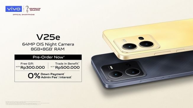 Vivo V25e. [Vivo Indonesia]