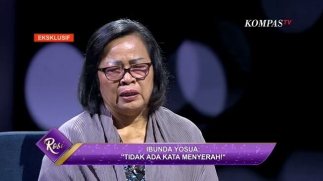 Ibu Brigadir J Maafkan Bharada Richard Eliezer dan Sampaikan Pesan Ini