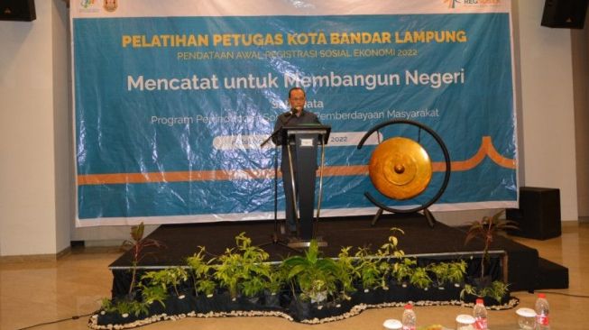 BPS akan Lakukan Pendataan Regsosek 2022, Warga Bandar Lampung Diminta Jujur Jawab Pertanyaan