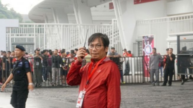 Potret Nugroho Setiawan, satu-satunya orang Indonesia yang kantongi lisensi FIFA Security Officer. (PSSI)