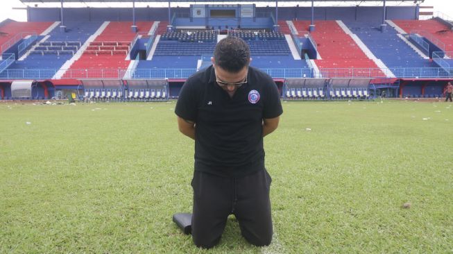 Didampingi Psikolog, Pemain Arema FC Mulai Latihan Ringan, Javier Roca: Tim Mulai Bangkit