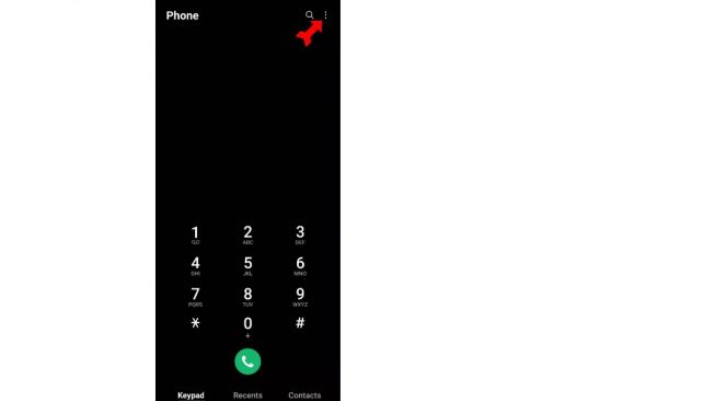 Tampilan Menu telepon di HP [Android Authority]