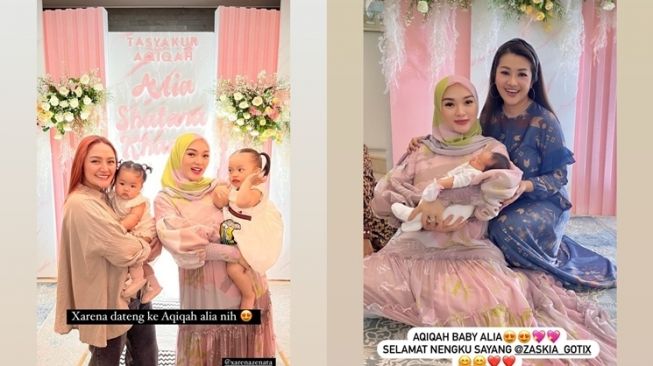 Potret Akikah Baby Alia Anak Zaskia Gotik (Instagram/@zaskia_gotix)