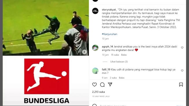 Oknum TNI Tertangkap Kamera Lakukan Tendangan Kungfu ke Suporter di Kanjuruhan, Warganet: Jantan Sih Nyerahin Diri