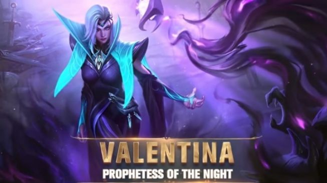 Valentina, salah satu hero Mobile Legends andalan di MPL ID Season 10. [Youtube/MLBB Official]