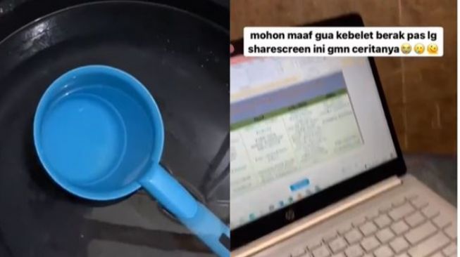 BAB Tak Bisa Ditahan, Warganet Ini Harus Share Screen Zoom di Kamar Mandi