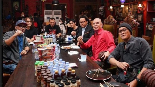 Potret Anies Baswedan Bareng Artis (Instagram/Istimewa)