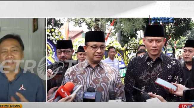 Cocoklogi Demokrat: Anies Bersanding dengan AHY di Pilpres 'Sudah Cocok dan Saling Melengkapi'