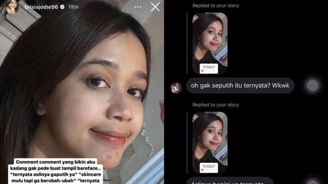 Dihujat Setelah Pamer Wajah Tanpa Makeup, Brisia Jodie Dibela Kiky