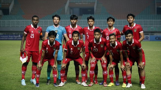 Iqbal Gwijangge Absen, Berikut Prediksi Susunan Timnas Indonesia U-17 vs Malaysia