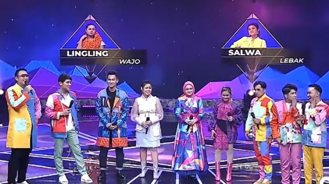 Potret Rizky Billar saat Jadi Host D Academy (YouTube/D'Academy Indosiar)