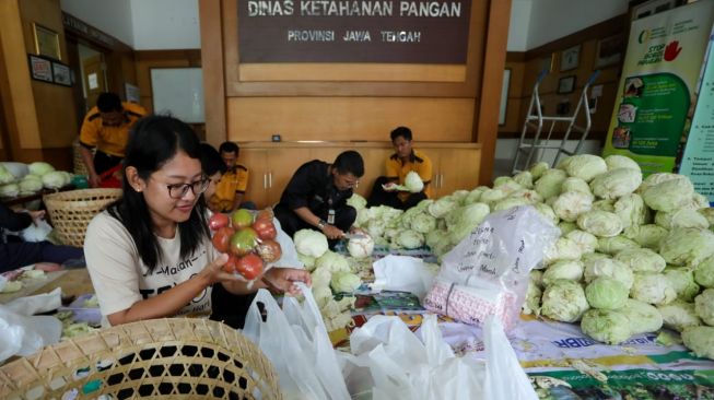 Mantap! ASN Jateng Borong Hasil Pertanian