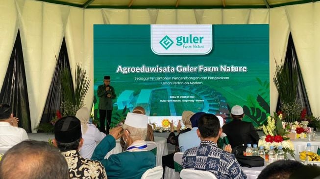 Wapres Tinjau Agroeduwisata Guler Farm Nature yang Digagas Kementan