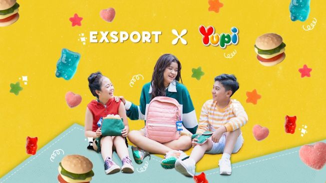 Kolaborasi tas Exsport dengan permen Yupi. (Dok. Yupi)