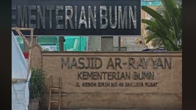 Video Viral Masjid BUMN Tidak Menerima Masyarakat Umum, Netizen: Pak Erick Thohir Bener Nggak?