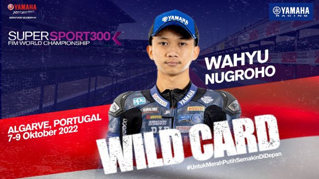 Wahyu Nugroho laga hari ini (7-9/10/2022) di Portugal, mengandalkan Yamaha YZF-R3 dan turun bersama BrCorse Team [PT YIMM].