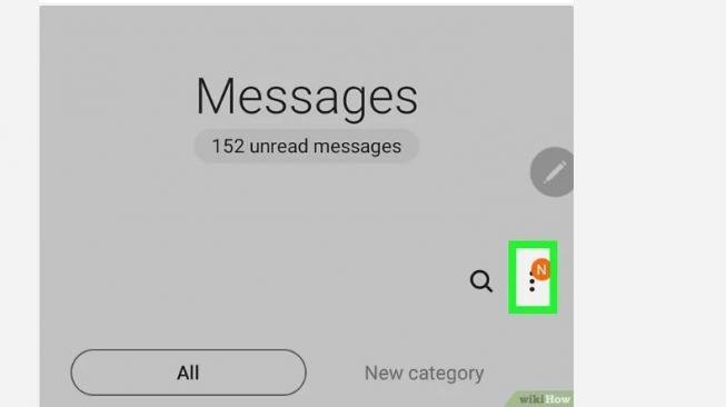 Tampilan Aplikasi Samsung Messages [Wikihow]