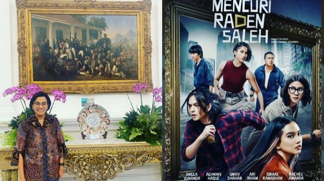 Menkeu Sri Mulyani Puji Film Mencuri Raden Saleh, Ini Katanya