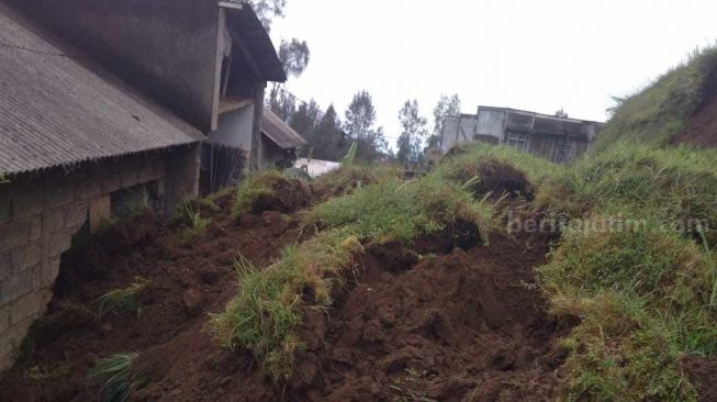 Satu Rumah Tertimbun Longsor di Tosari Pasuruan Akibat Hujan Lebat Kemarin