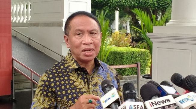 Menteri Pemuda dan Olahraga (Menpora) Zainudin Amali di Kompleks Istana Kepresidenan, Jakarta, Jumat (7/10/2022). [Dok.Antara]