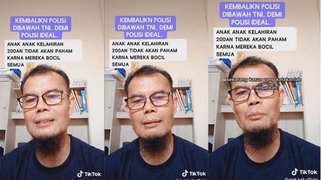 Banyak Anggota Polisi Terjerat Kasus Hukum, Pria Ini Minta Lembaga Polri Kembali di Bawah TNI Lagi