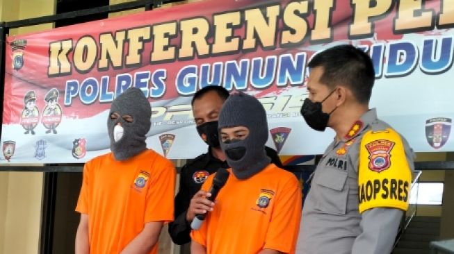 Hajar Anak di Perempatan Kawasan Wonosari, Sebanyak 4 Orang Diamankan 2 Diantaranya Masih Pelajar