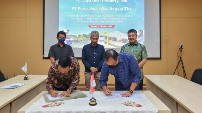 Penuhi Kebutuhan Gas Bumi Rumah Tangga dan Horeka di Bintaro, PGN Berkolaborasi dengan JRP