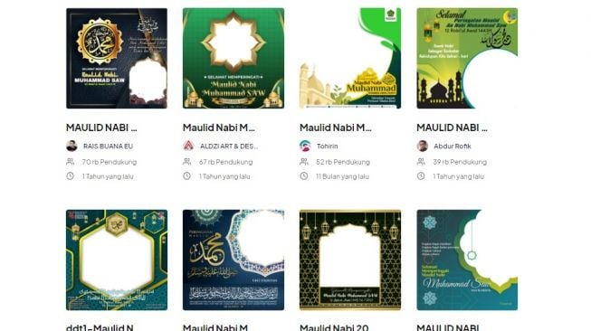 45 Twibbon Selamat Maulid Nabi 2022, Jadi Ucapan di Media Sosial Meriahkan Hari Kelahiran Rasulullah SAW