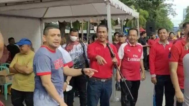 Amran Sulaiman Sebut Appi "Pak Wali Kota" di Acara Car Free Day Jalan Jenderal Sudirman