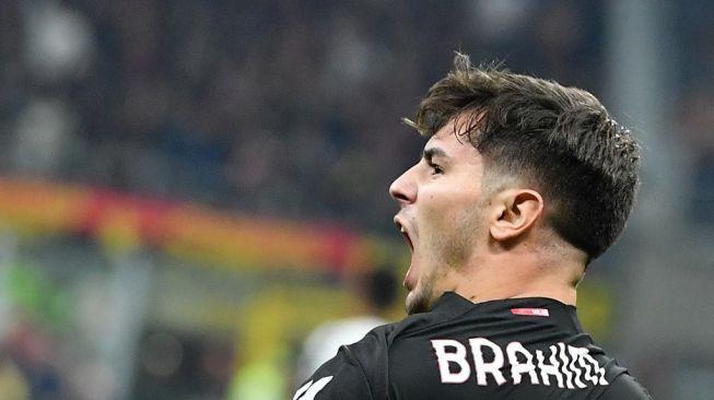 Momen Selebrasi Brahim Diaz Tiru Lionel Messi usai Cetak Gol Fantastis Lawan Juventus