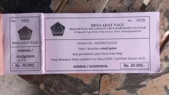Polda Bali Akan Bertindak Terkait Video Viral Melintas di Desa Adat Nagi Dikenai Rp 20 Ribu